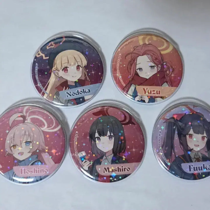 [BUNJANG] Blue Archive x V Square Collaboration LD Can Badge Set / 블루아카이브 브이스퀘어 콜라보 LD캔뱃지 세트
