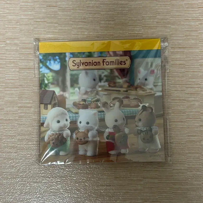 [BUNJANG] Sylvanian Families Bakery Stationery Memo Pad / 실바니안 패밀리 빵 베이커리 양 고양이 토끼 다람쥐 메모지 문구