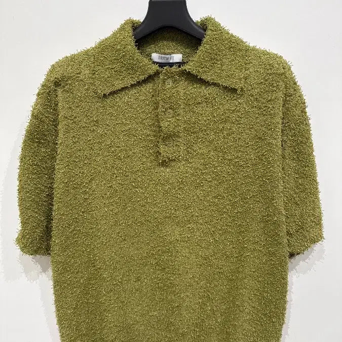 [SOLD OUT] [L] 드로우핏 텍스처드 반팔 폴로 셔츠