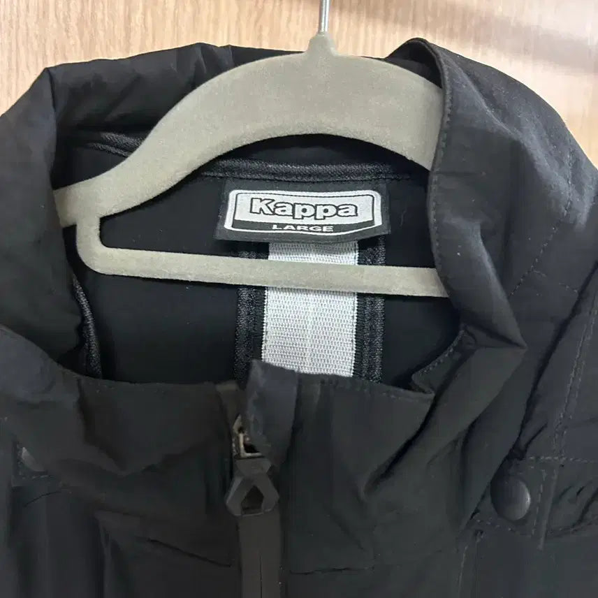 [BUNJANG] Kappa Windbreaker Jacket Black / 카파 바람막이 자켓 블랙 100