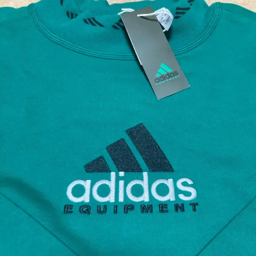 [BUNJANG] Adidas Equipment Sweatshirt Green L / 아디다스 이큅먼트 스웨트 맨투맨 그린 L