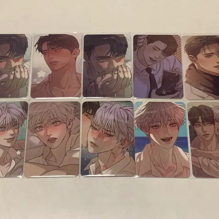 [BUNJANG] Jaeimi Shop Chegoyeon Ver. 2 Dusek Juhah Resin Bundle Set Photocards / [일괄]조개소년 컬포 포카 포토카드 두식 주하 레진 재이미샵