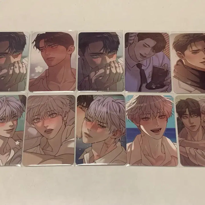 [BUNJANG] Jaeimi Shop Chegoyeon Ver. 2 Dusek Juhah Resin Bundle Set Photocards / [일괄]조개소년 컬포 포카 포토카드 두식 주하 레진 재이미샵