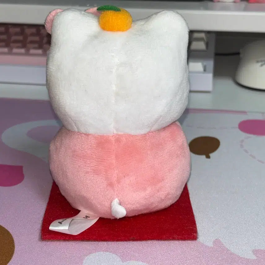 [BUNJANG] Hello Kitty Kagami Mochi Plush / 헬로키티 카가미모찌 인형