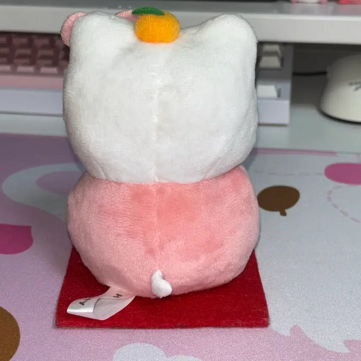 [BUNJANG] Hello Kitty Kagami Mochi Plush / 헬로키티 카가미모찌 인형