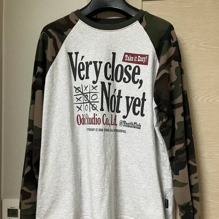 [BUNJANG] ODD STUDIO Camo Long Sleeve Shirt / 오드스튜디오 카모 롱슬리브