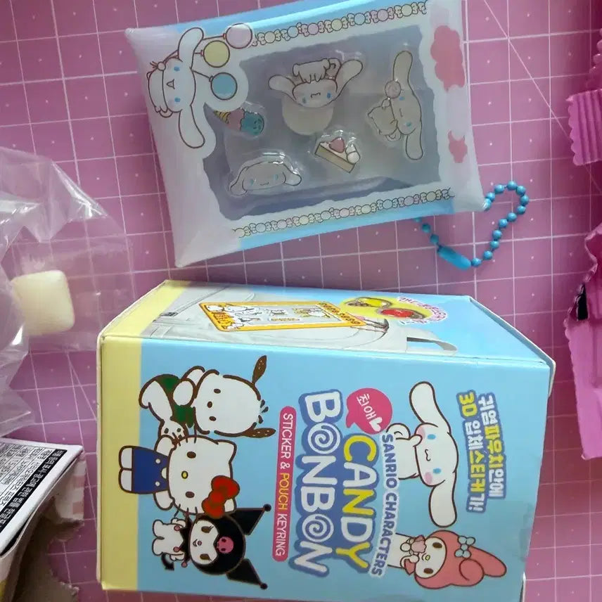 [BUNJANG] Hello Kitty Cinnamoroll Figure Bundle Set / 키티 시나모롤 피규어 일괄