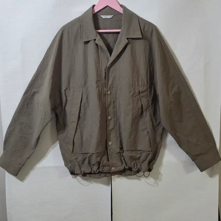 [BUNJANG] TIME Khaki Shirt Jacket Size 100 / 정품 타임(TIME) 카키색 셔츠 자켓 100