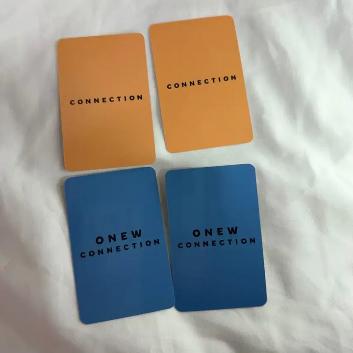 [BUNJANG] SHINee Onew Connection Photocard Bundle Set / 샤이니 온유 커넥션 포카 4장일괄
