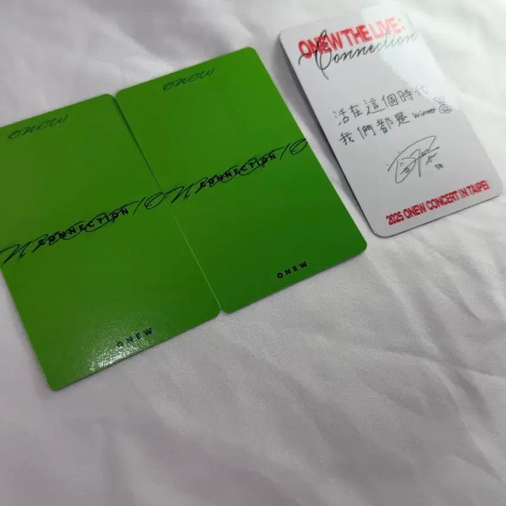 [BUNJANG] SHINee Onew Connection Photocard Bundle Set (3 pcs) / 샤이니 온유 커넥션 포카 3장일괄