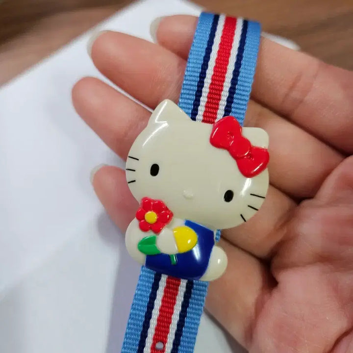 [BUNJANG] Hello Kitty Vintage Digital Wristwatch / 헬로키티 전자시계 손목시계 고전 굿즈 산리오