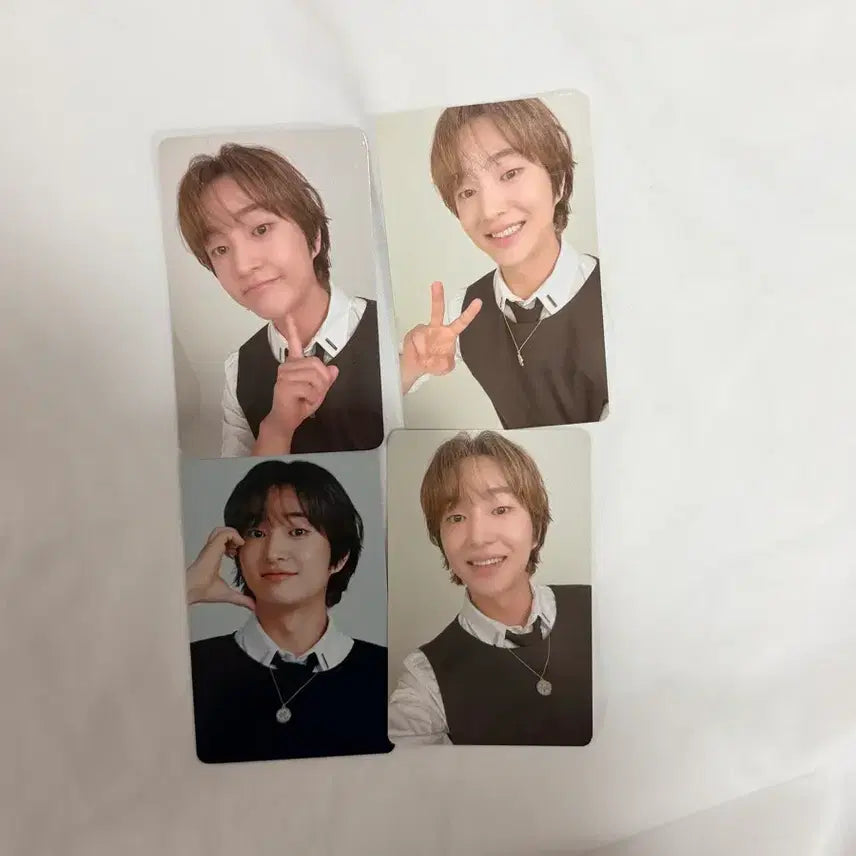 [BUNJANG] SHINee Onew Connection Concert Photocard Bundle Set / 샤이니 온유 커넥션 콘서트 포카 4장일괄