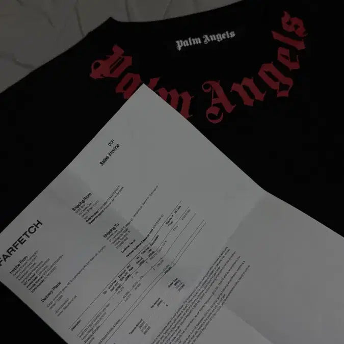 [BUNJANG] Palm Angels Short Sleeve T-Shirt / 팜엔젤스 반팔