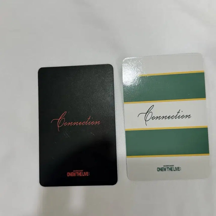 [SOLD OUT] 샤이니 온유 커넥션 콘서트 포카 2장일괄