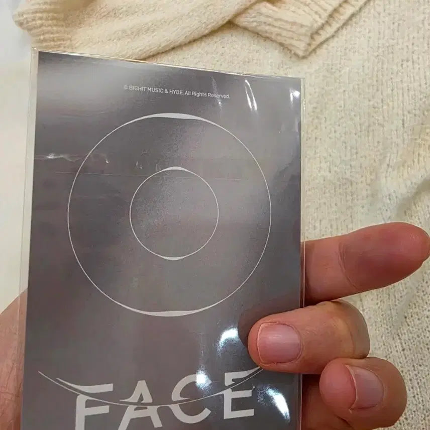 [BUNJANG] BTS Jimin FACE Album Knit (Sealed) - Includes Photocard / BTS 지민 페이스 머치 니트 포카 포함