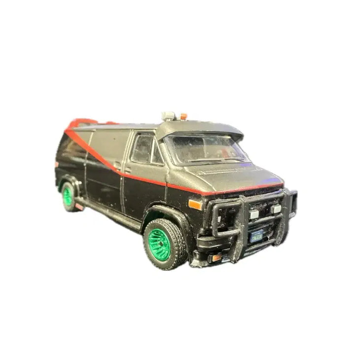[BUNJANG] Greenlight A-Team GMC Vandura Green Machine (Chase) Diecast / 그린라이트 A-특공대 GMC 밴듀라 그린머신(체이스) 다이캐스트