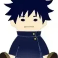 [BUNJANG] Jujutsu Kaisen Megumi Sitting Plush / 주술회전 일본 전시회 앉은 인형 메구미