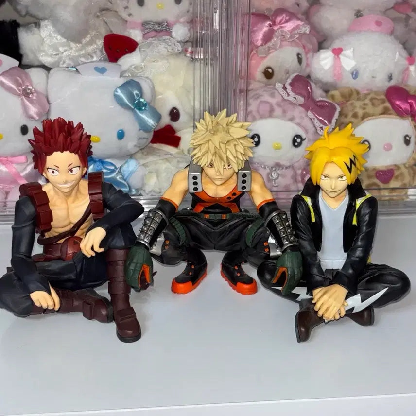 [BUNJANG] My Hero Academia Break Time Figures Set / (배송비 확인필수)나의 히어로 아카데미아 피규어 3종 세트