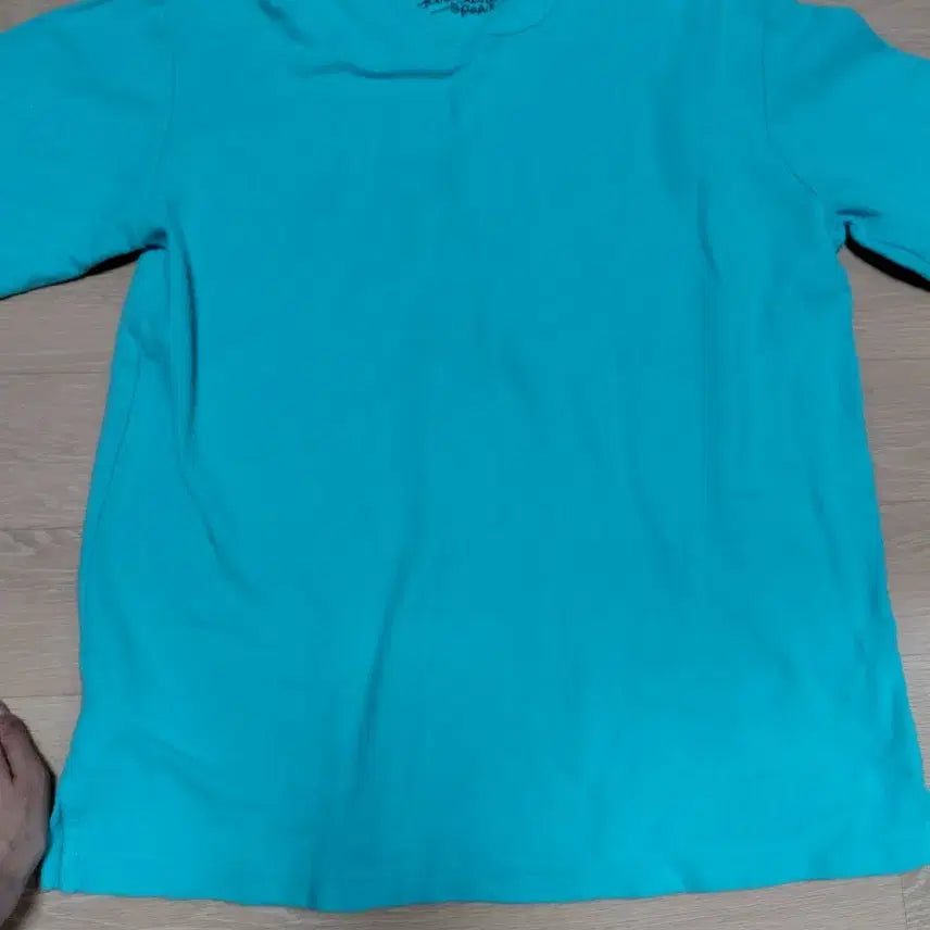 [BUNJANG] CASTELBAJAC SPORT Embroidered Short Sleeve Knit Mint Blue / 까스텔바작 스포츠 민트블루 자수 반팔 니트
