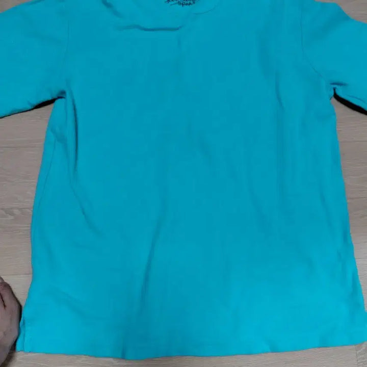 [BUNJANG] CASTELBAJAC SPORT Embroidered Short Sleeve Knit Mint Blue / 까스텔바작 스포츠 민트블루 자수 반팔 니트