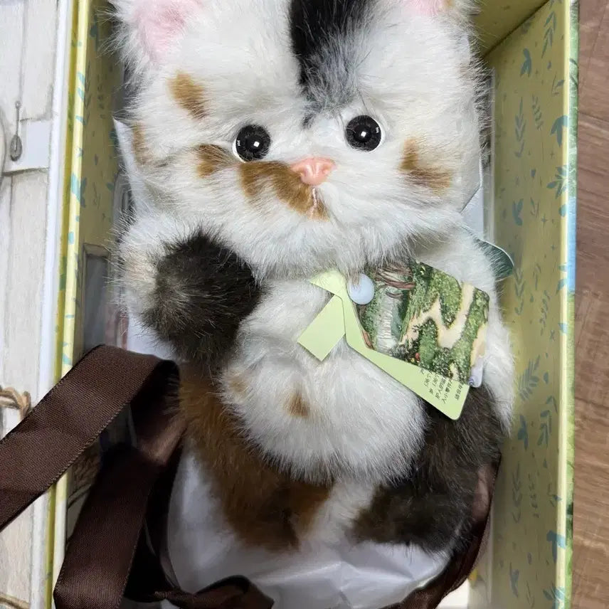 [BUNJANG] Teddy Tales Genuine Tricolor Cat LenaCat S Size / 테디테일즈 정품 삼색 고양이 레나캣 S사이즈