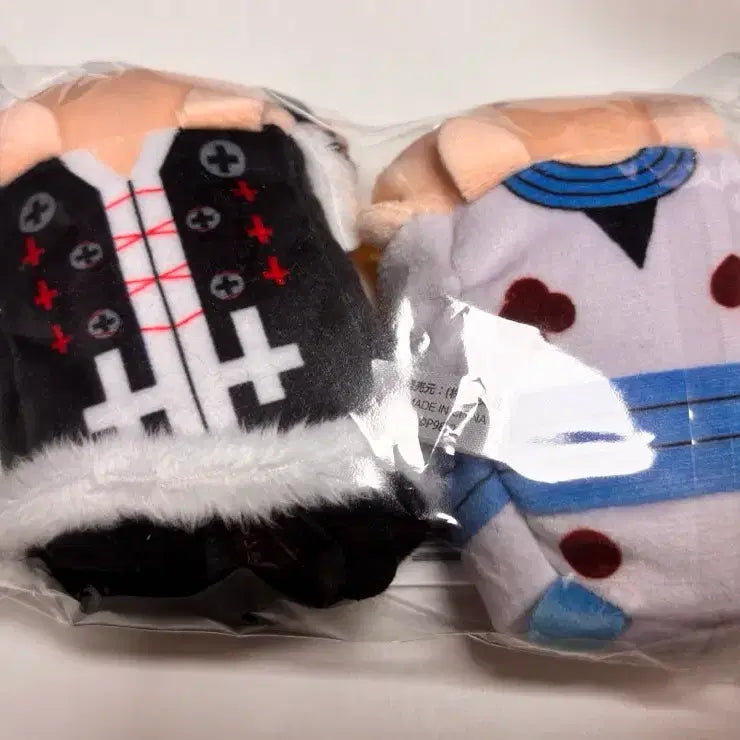 [BUNJANG] Hunter x Hunter Hisoka &amp; Chrollo Tsumu Nuru Kyara Plush Set / 헌터헌터 히소카x클로로 쯔무 노루캬라