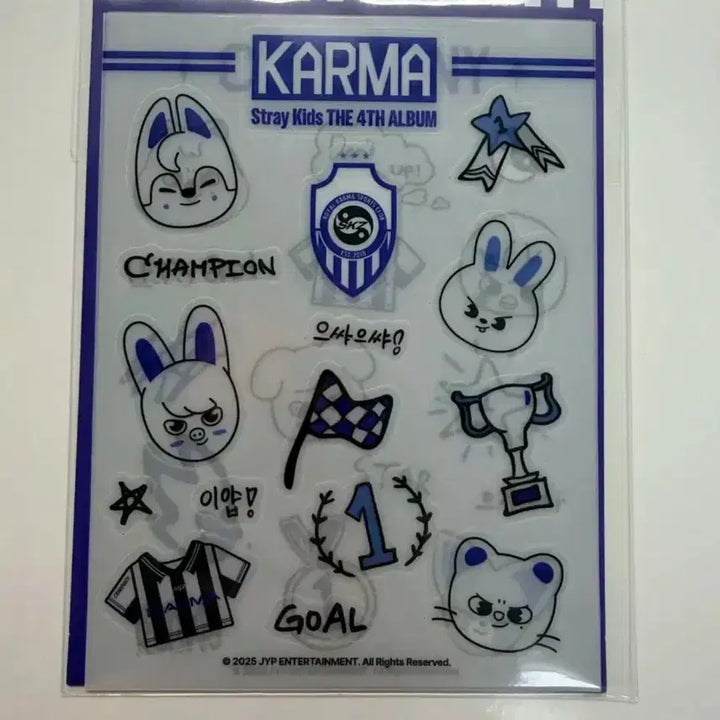 [BUNJANG] Stray Kids KARMA Tattoo Sticker / 스트레이키즈 KARMA 스키주 타투 스티커 새상품
