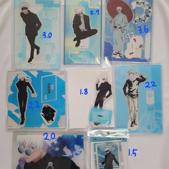 [BUNJANG] Jujutsu Kaisen Satoru Gojo Acrylic Standee Jujutsu Exploration Jujutsu Fest Plaza / 주술회전 고죠 사토루 아크릴 스탠드 플라자 쥬쥬탐방 쥬쥬페스 플라자 등