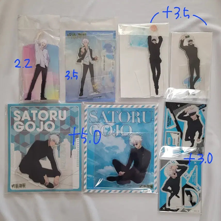 [BUNJANG] Jujutsu Kaisen Satoru Gojo Acrylic Standee Jujutsu Exploration Jujutsu Fest Plaza / 주술회전 고죠 사토루 아크릴 스탠드 플라자 쥬쥬탐방 쥬쥬페스 플라자 등