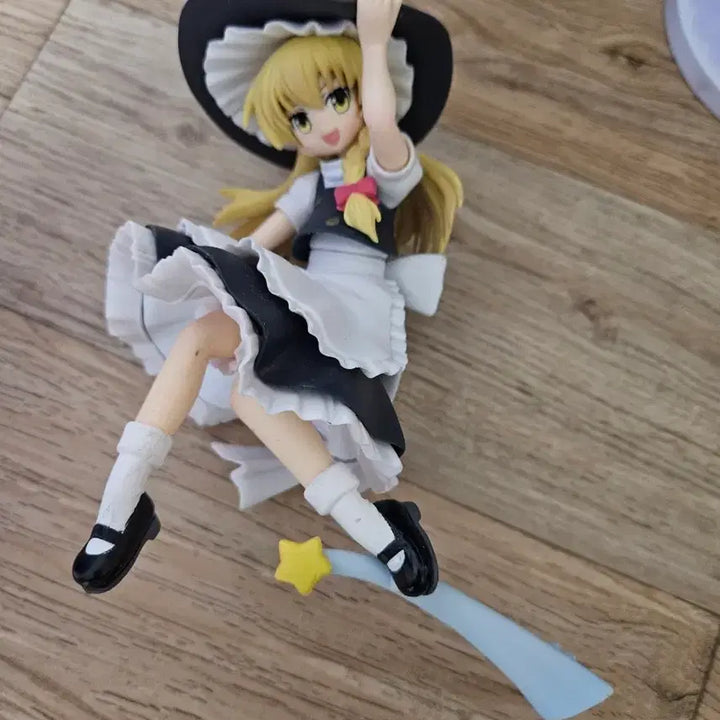 [BUNJANG] Touhou Project Marisa Kirisame Figure / 동방프로젝트 마리사 피규어 노박스 노발판