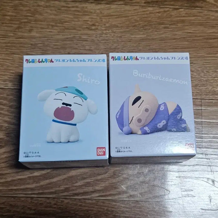 [BUNJANG] Crayon Shin-chan Friends Buriburi Mon &amp; Shiro Figure / 짱구 프렌즈 부리부리몬 피규어