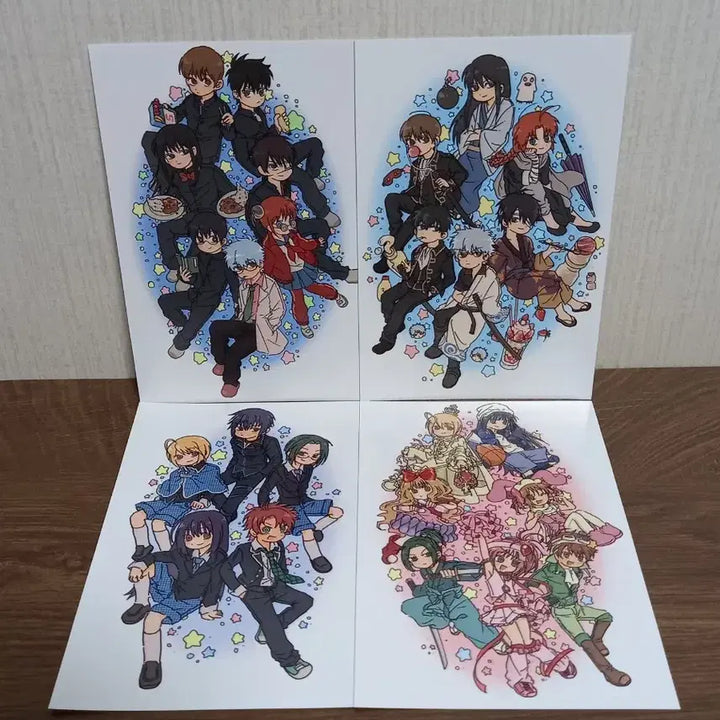 [BUNJANG] Anime Illustration Photo Set (12 Cards) / 여러 애니 일러스트 사진 세트 판매
