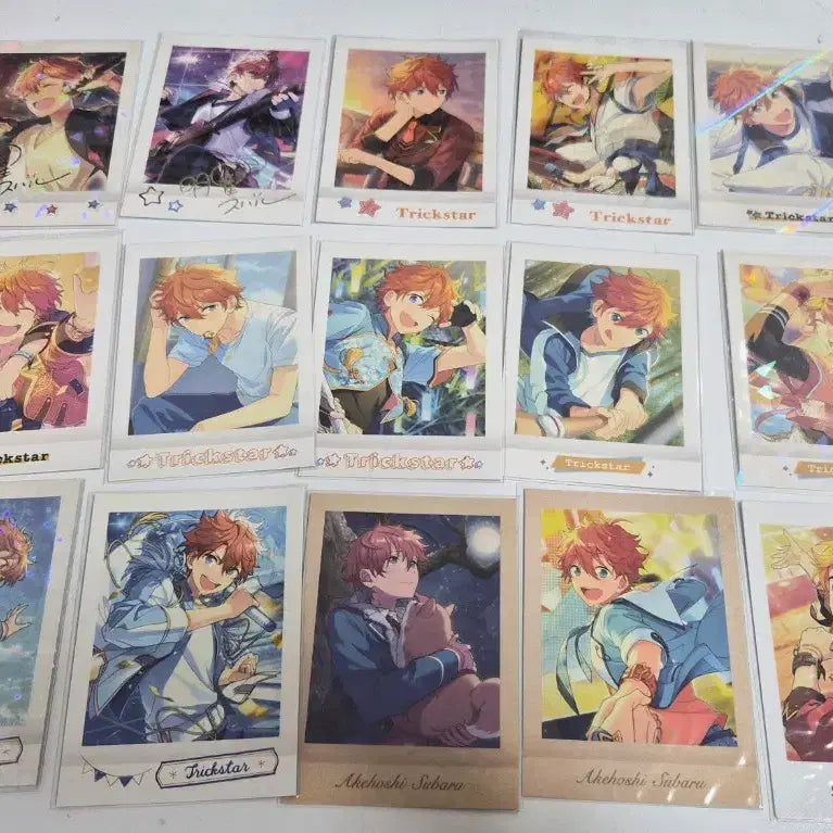 [BUNJANG] Ensemble Stars Trickstar Subaru PASHACard Bundle Set / 앙스타 트릭스타 스바루 파샤 파샷츠 일괄 클리어카드 별의 다이어리