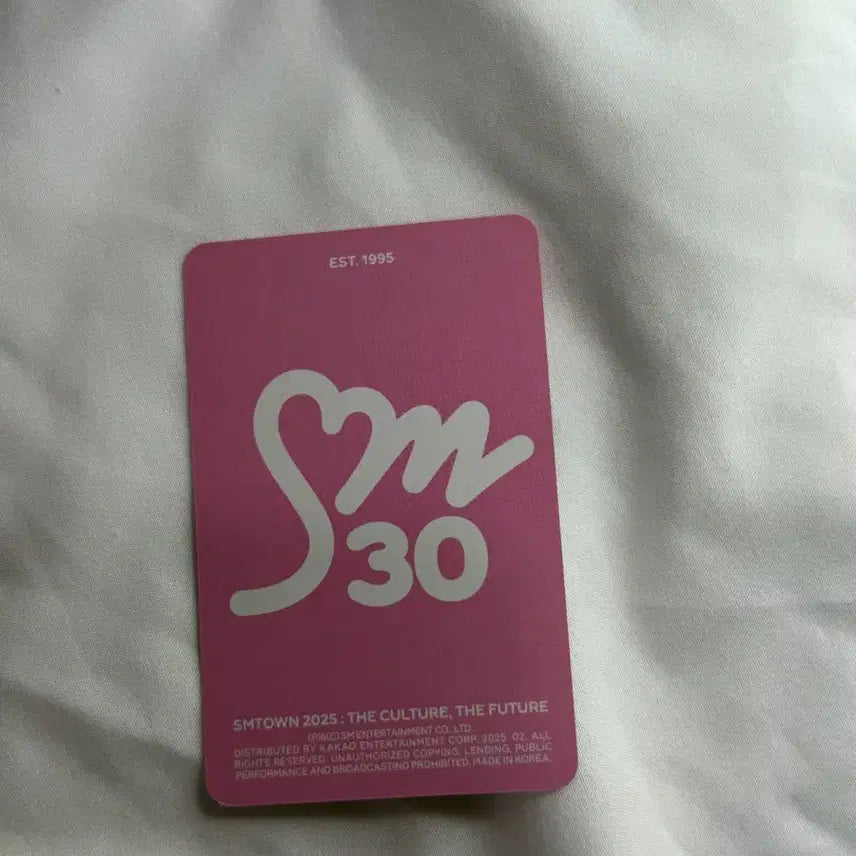 [SOLD OUT] 샤이니 sm30주년 단체포카