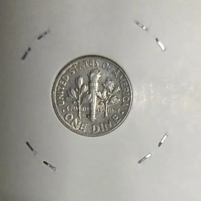 [BUNJANG] 1958 United States Mercury Dime Silver Coin / 1958년 발행 미국 다임 은화