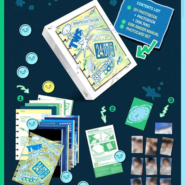 [BUNJANG] TWS Tour Documentary Photobook Photocard Set / 투어스 투어 다큐멘터리 포토북 판매