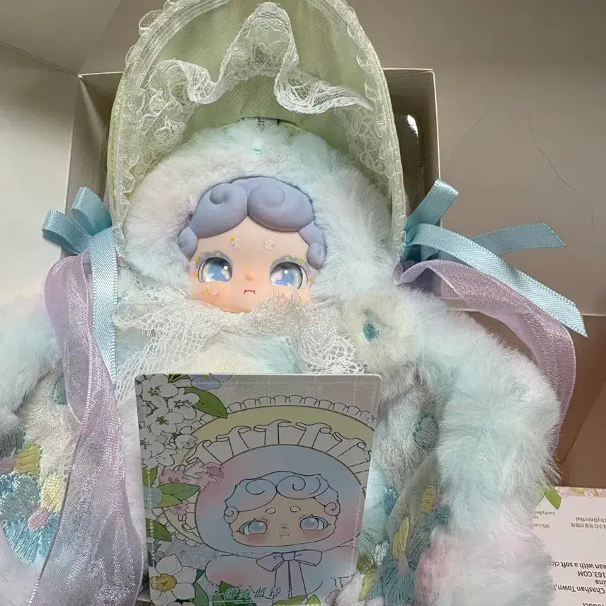 [BUNJANG] Baby 3 Lucky Draw BamToki V6 Teatime Cotton Candy Two Eyes Figure / [정품][투눈] 최저가 베이비쓰리 럭키디어나이 밤토끼 v6 티타임 솜사탕