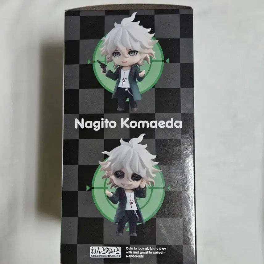 [BUNJANG] Danganronpa Nagito Komaeda Nendoroid, Bukubu Plush, and Acrylic Keychain Set / 단간론파 코마에다 나기토 넨도 + 부쿠부 누이 + 부쿠부 대사 키링