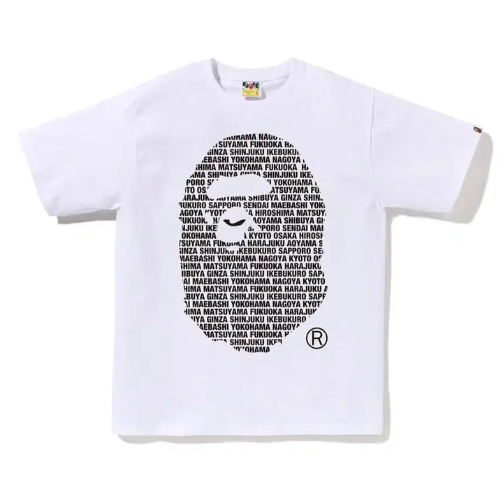 [SOLD OUT] 베이프 정품 S 재팬 에이프 헤드 반팔티