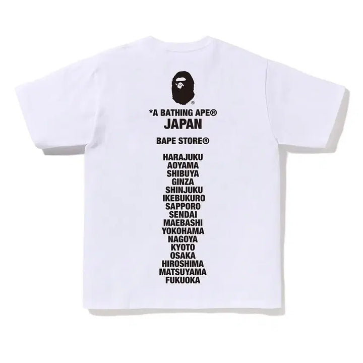[SOLD OUT] 베이프 정품 S 재팬 에이프 헤드 반팔티
