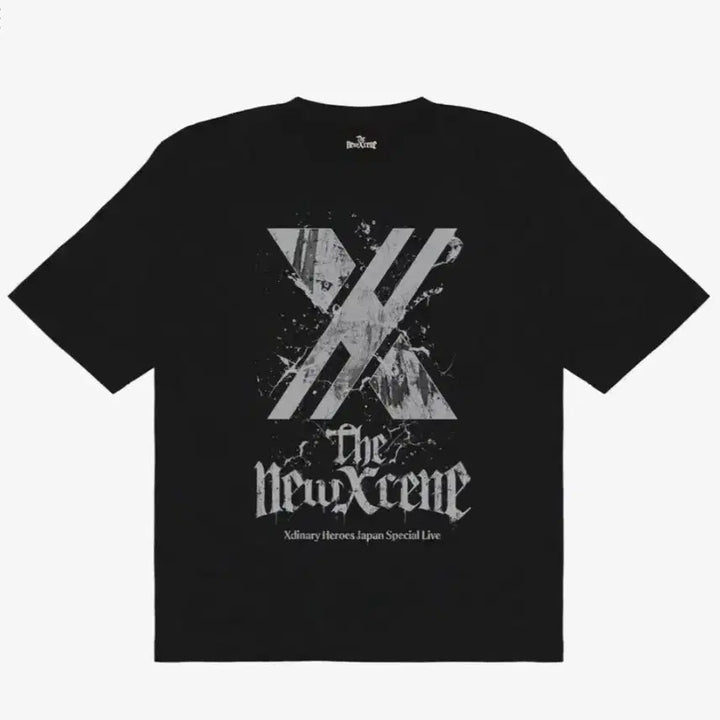 [BUNJANG] Xdinary Heroes Japan Concert MD T-Shirt Black (Sealed) / (미개봉) 엑디즈 일본 콘서트 MD 티셔츠 굿즈 블랙