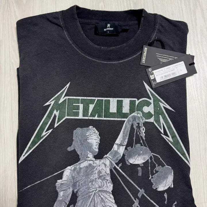 [BUNJANG] Rephresent Metallica Graphic T-Shirt / 메탈리카 리프리젠트  밴드 티셔츠 L