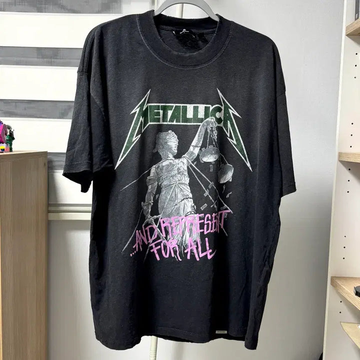 [BUNJANG] Rephresent Metallica Graphic T-Shirt / 메탈리카 리프리젠트  밴드 티셔츠 L