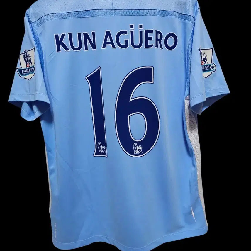 [BUNJANG] Manchester City Aguero 2011-12 Authentic Match Jersey (New with Tags) / 11-12 맨체스터 시티 유니폼 아구에로 마킹 (택채 새 제품)