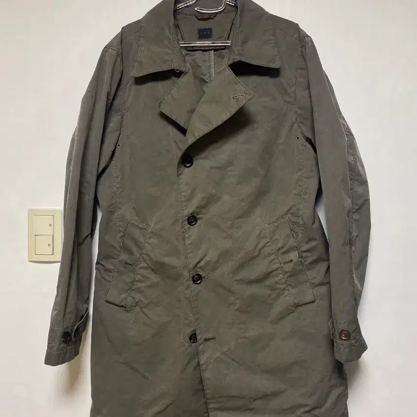 [BUNJANG] Intermezzo Nylon Garment Dyeing Double Jacket Size 100 / [I.M.Z] 인터메조 나일론 가먼트다잉 더블 자켓 100사이즈