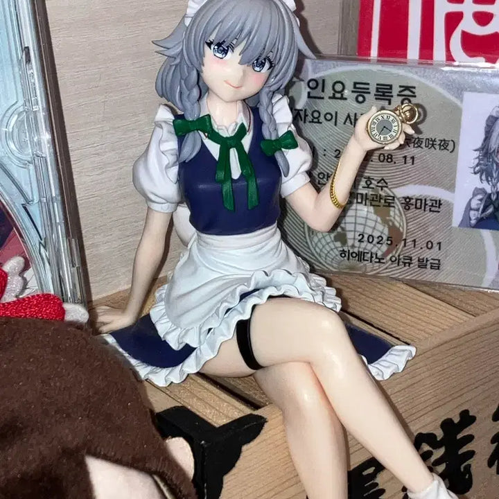 [BUNJANG] Touhou Project Izayoi Sakuya FuRyu Noodle Stopper Figure / 동방프로젝트 이자요이사쿠야 후류 누들스토퍼