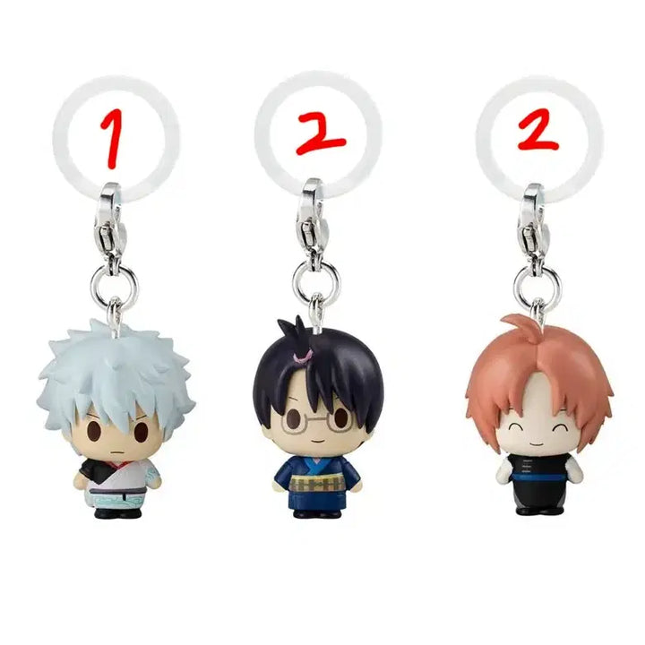 [BUNJANG] Gintama Yoshwara Great Fire Arc Shikishi Gintoki Shinpachi Kamui Set / 은혼 요시와라 대염상 메지루시 가챠 갸차 긴토키 신파치 카무이