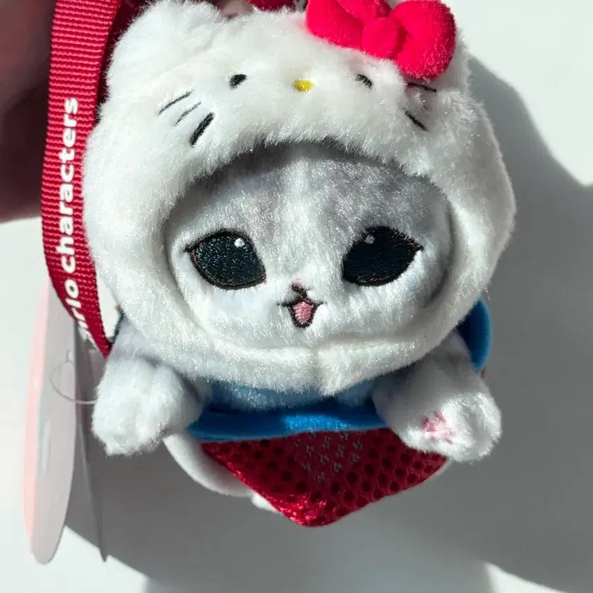 [BUNJANG] MOHOOSAND x Hello Kitty Cat Charm / 모후산드 모프샌드 헬로키티 콜라보 고양이 키링