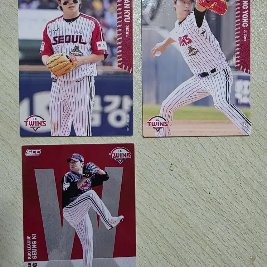 [BUNJANG] 26 KBO LG Twins Photocards - Im Chan-kyu, Lee Jung-yong, Song Seung-gi / 26 KBO 포토카드 LG 트윈스 임찬규 이정용 송승기