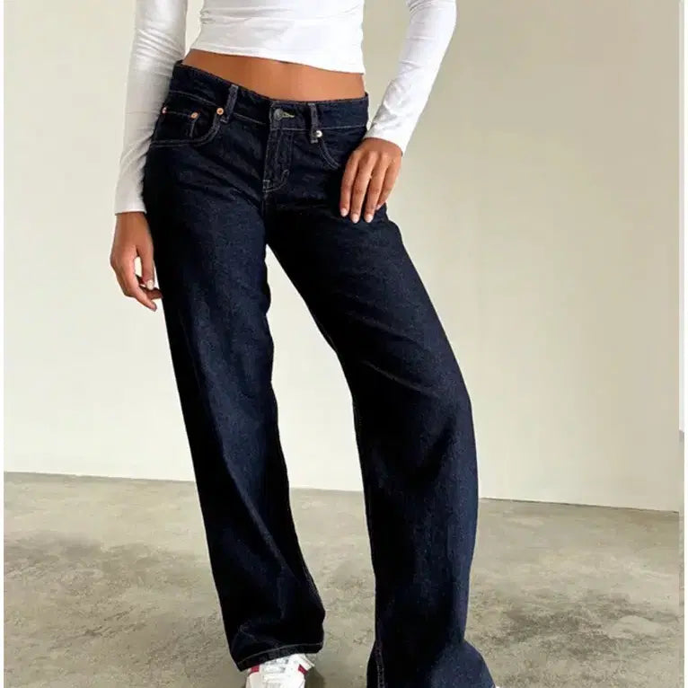[BUNJANG] Motel Rocks Low Rise Parallel Jeans / 모텔락스 motel rocks low rise parallel 청바지